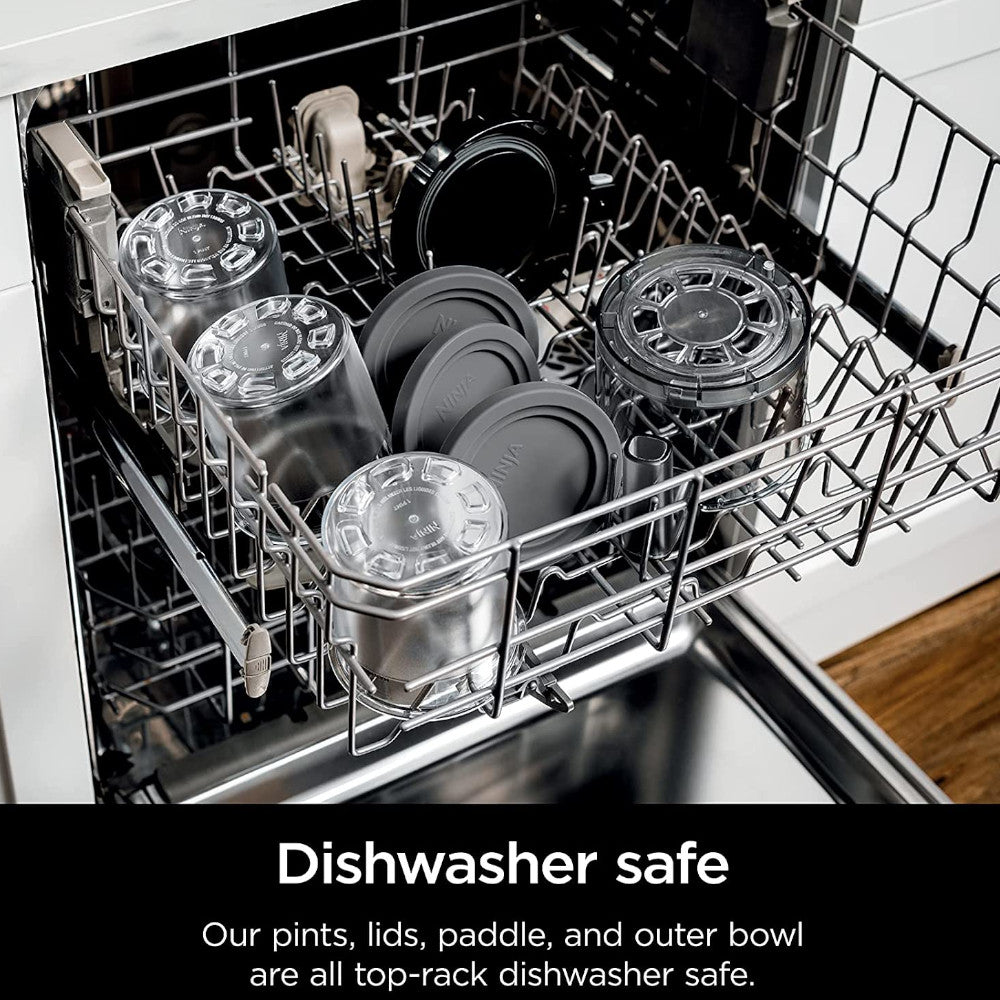 NINJA CREAMi NC301 Ice Cream Maker - Factory serviced with Home Essentials warranty