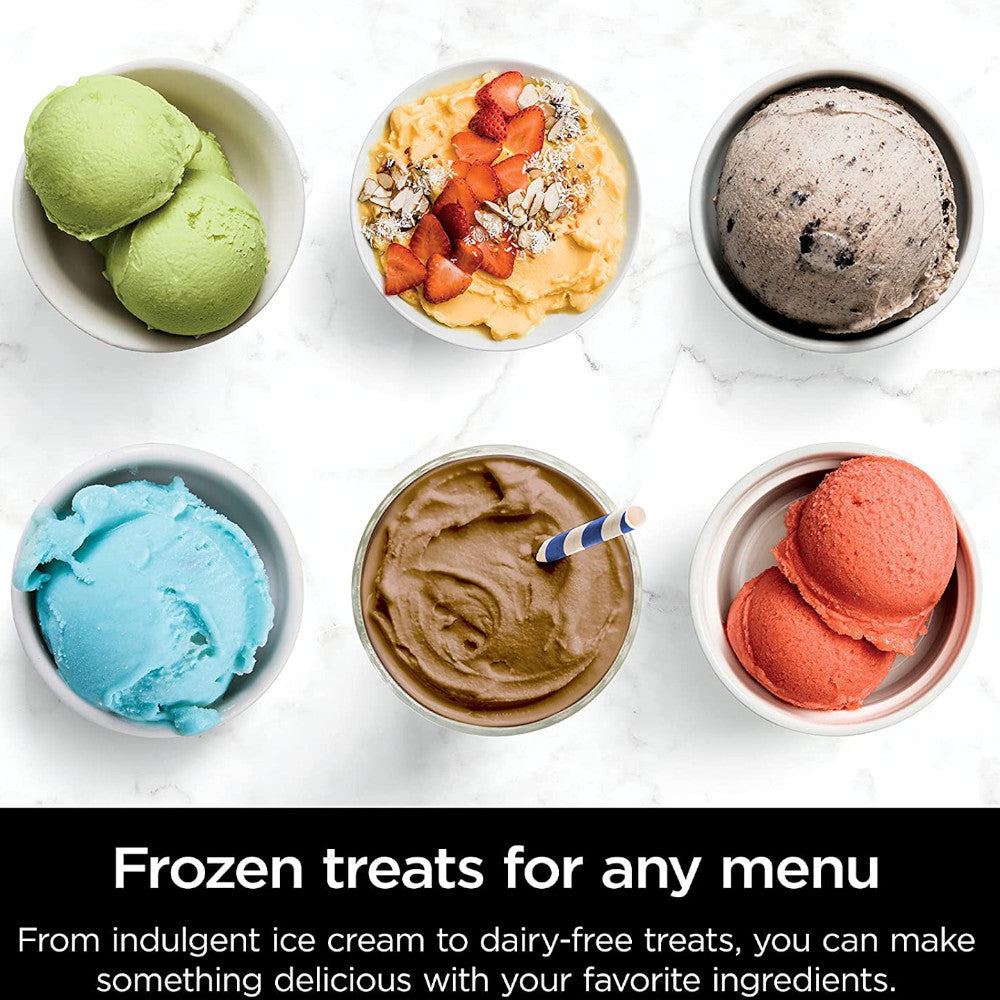 NINJA CREAMi NC301 Ice Cream Maker - Factory serviced with Home Essentials warranty