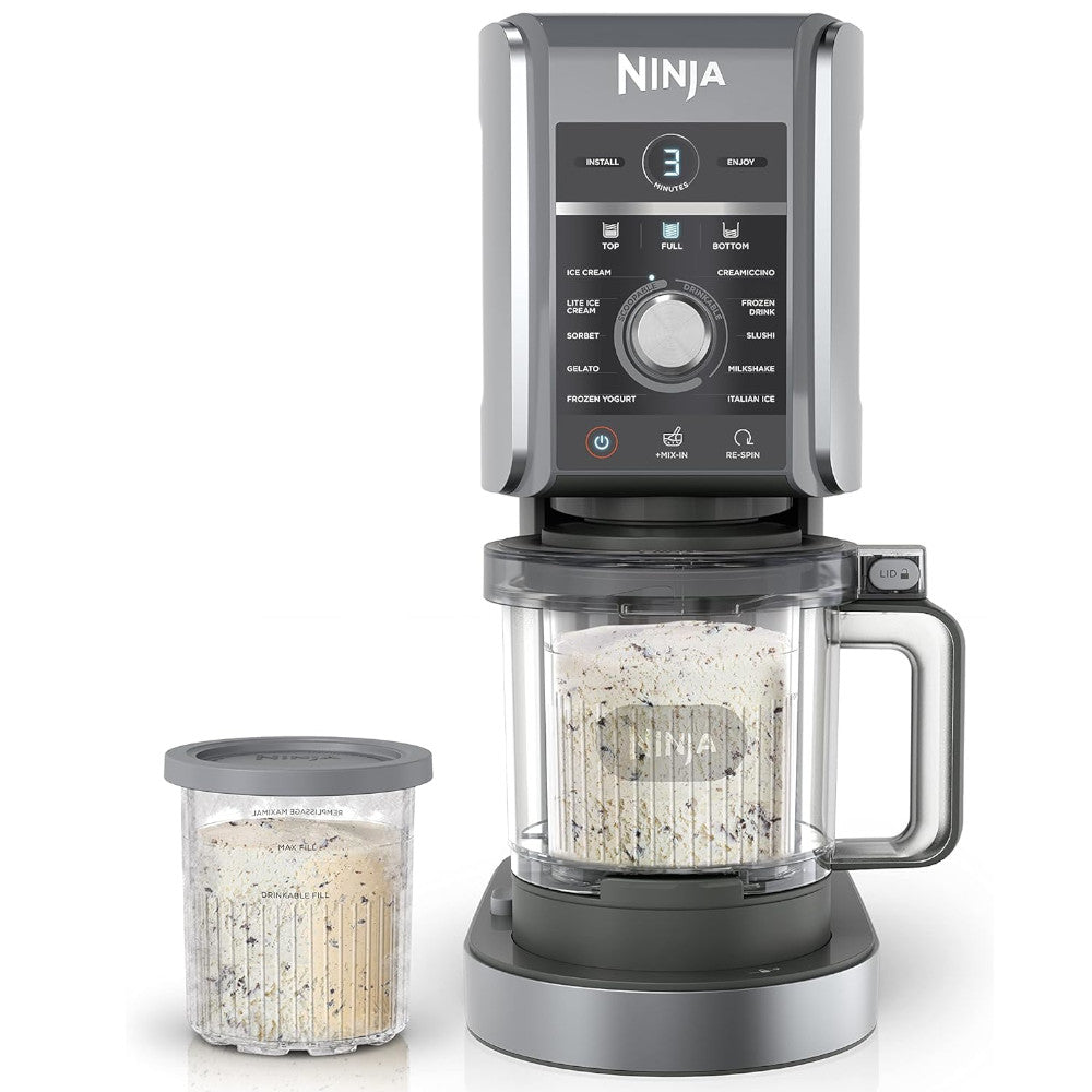 NINJA NC501C CREAMi Deluxe 11-in-1 Ice Cream and Frozen Treat Maker