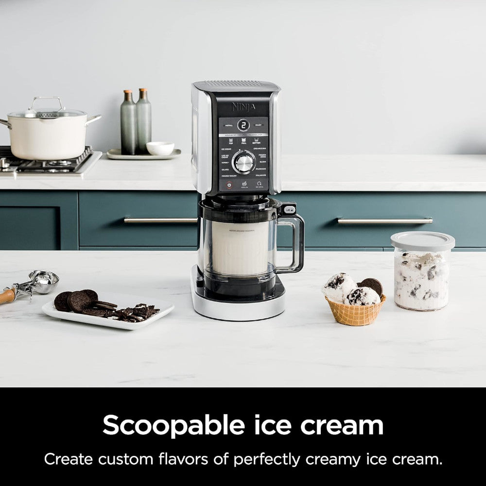 NINJA NC501C CREAMi Deluxe 11-in-1 Ice Cream and Frozen Treat Maker
