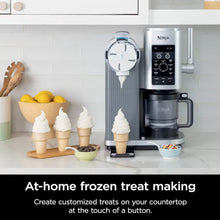 Charger l&#39;image dans la galerie, NINJA NC701 Swirl by CREAMi Soft Serve &amp; Ice Cream Machine - Factory serviced with Home Essentials warranty
