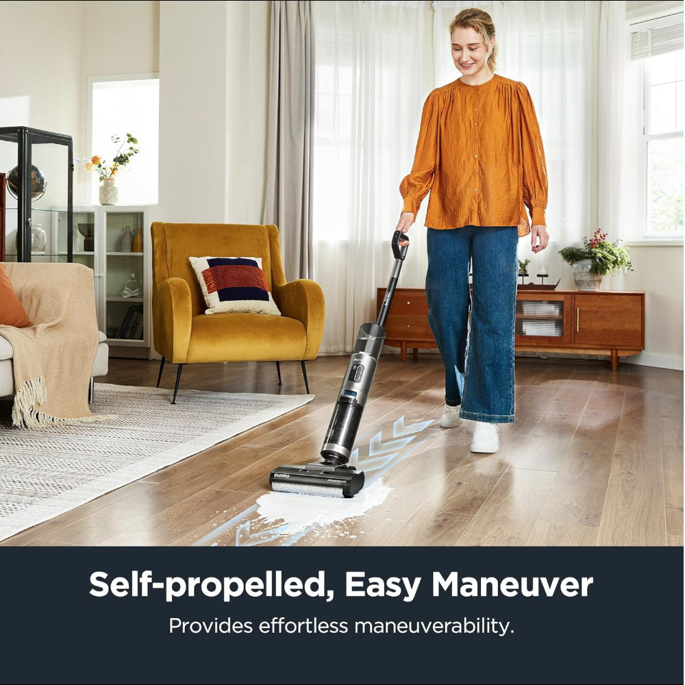 EUREKA NEW430BL RapidWash Wet Dry Cleaner Self Cleaning Vacuum and Mop - Factory serviced with Home Essentials warranty