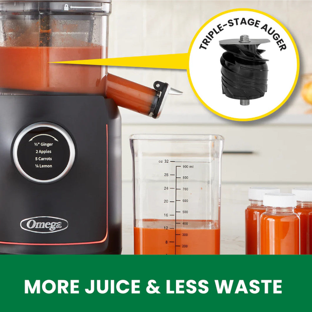 OMEGA OMSMBTBK13 Ultimate Performance Batch Juicer