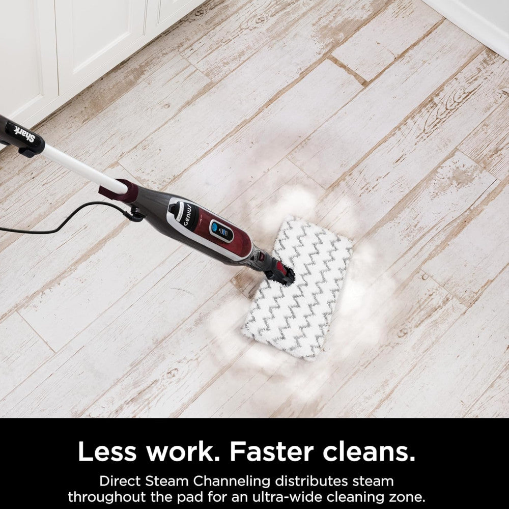 SHARK QM5007 Genius Steam Pocket Mop System - Factory serviced with Home Essentials warranty