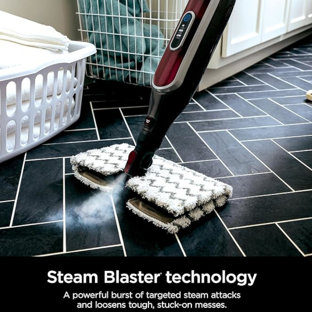SHARK QM5006QRD Genius Steam Pocket Mop System - Factory serviced with Home Essentials warranty