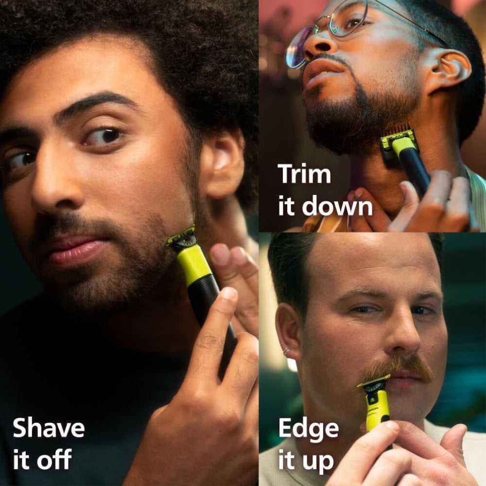 PHILIPS QP4631/65 OneBlade 360 Face & Body, Wet & Dry, with Bluetooth Connectivity and Travel Case