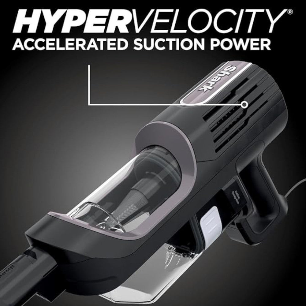 Aspirateur-balai filaire ultraléger HyperVelocity SHARK QS100Q - Entretenu en usine avec la garantie Home Essentials