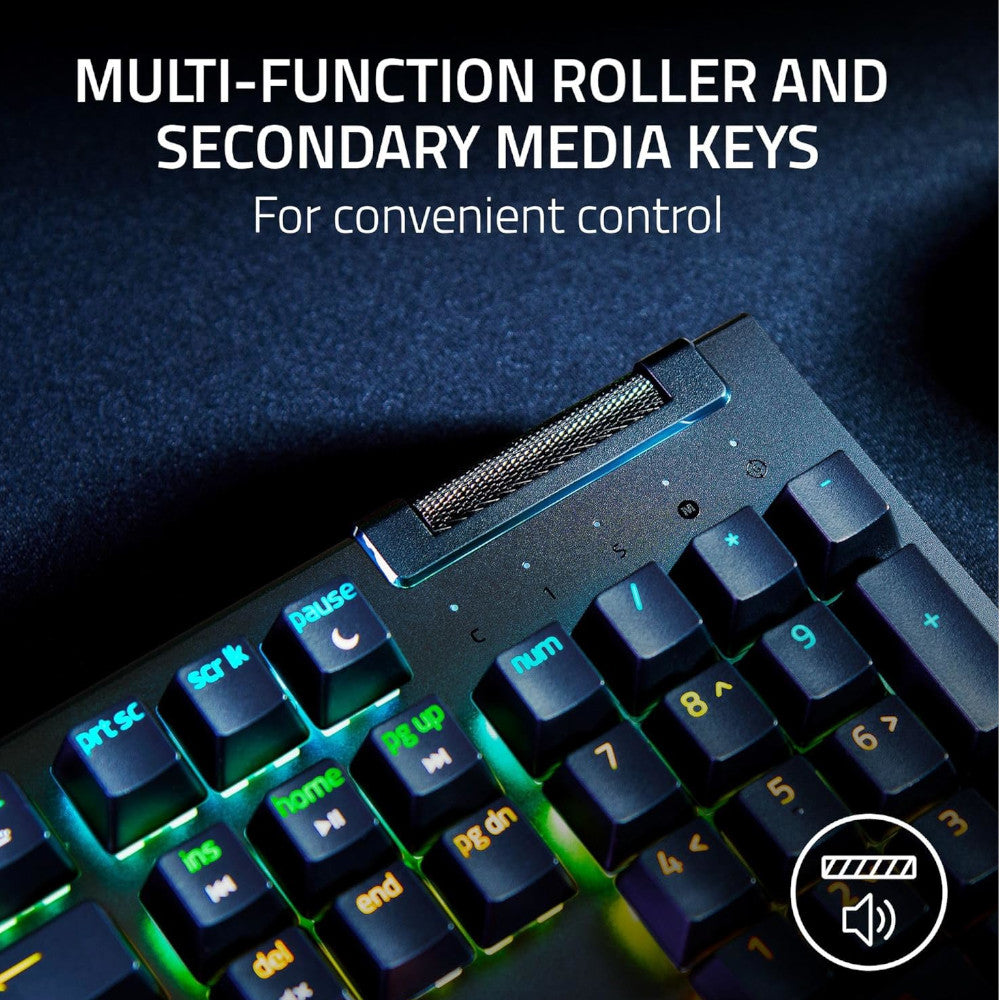 RAZER OFFICAL OUTLET - RZ03-04700200 BlackWidow V4 X Mechanical Gaming Keyboard - Razer Renewed