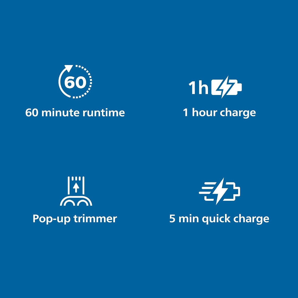 PHILIPS S3133/51 Rasoir série 3000 avec tondeuse pop-up