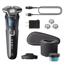 Load image into Gallery viewer, PHILIPS  S5889/94 Series 5000 Wet &amp; Dry Shaver with Quick Clean Pod
