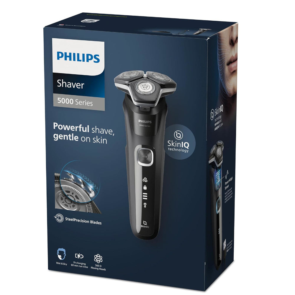 PHILIPS S5898/25 Wet & Dry Electric Shaver Series 5000 With SkinIQ Technology