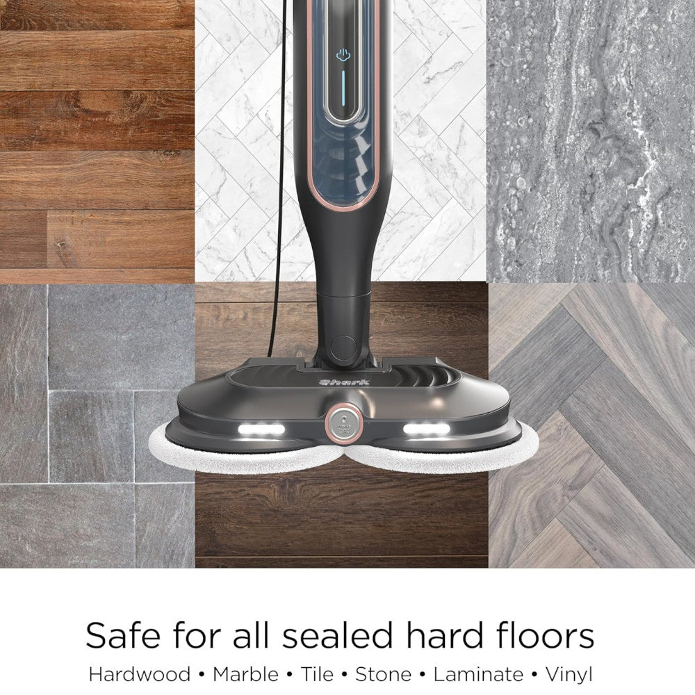 SHARK S7201 Steam & Scrub with Steam Blaster Technology All-in-One Hard Floor Steam Mop - Factory serviced with 90 day warranty