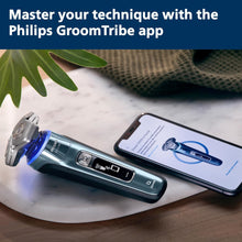 Load image into Gallery viewer, PHILIPS S9982/50 Electric Shaver Series 9000, Wet &amp; Dry Electric with Dual SteelPrecision Blades
