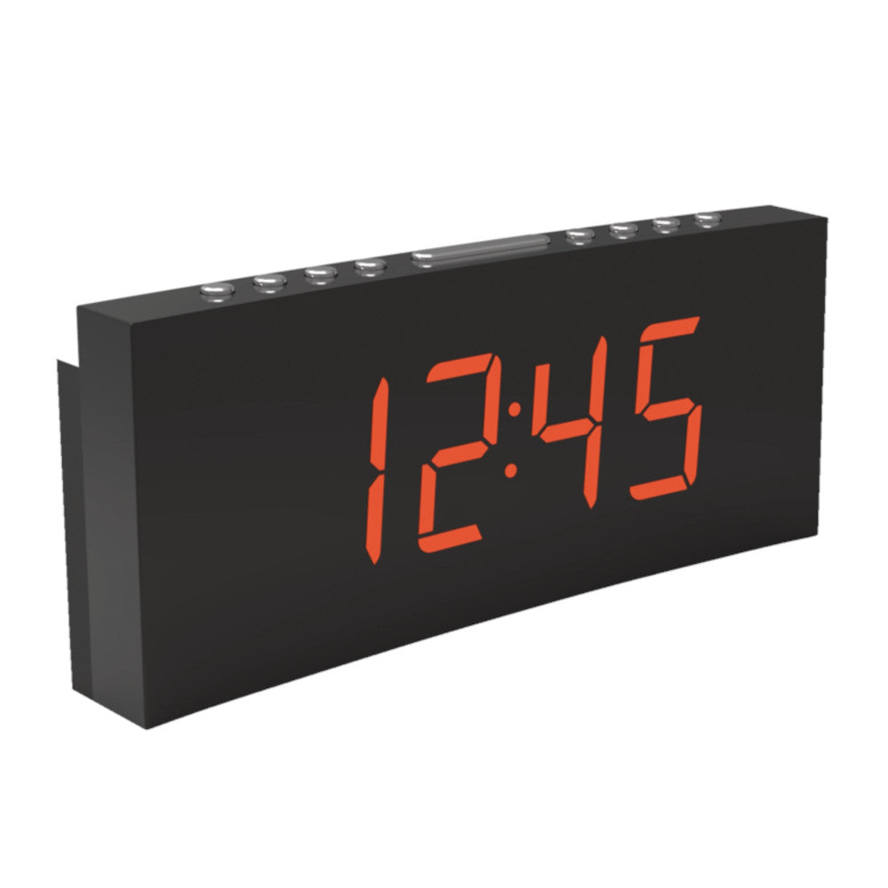 SKY TIME SCR-2025 Radio-réveil numérique AM/FM à double alarme LED