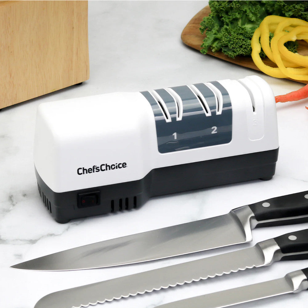 CHEF'S CHOICE SH0250WH21 Diamond Hone Hybrid Knife Sharpener