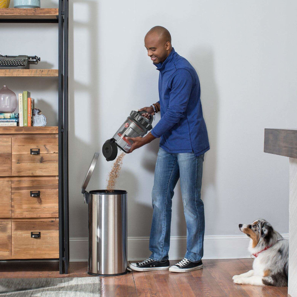 HOOVER SH40441CA Multi-Surface Bagless Corded Canister Vacuum - Factory serviced with Home Essential Warranty