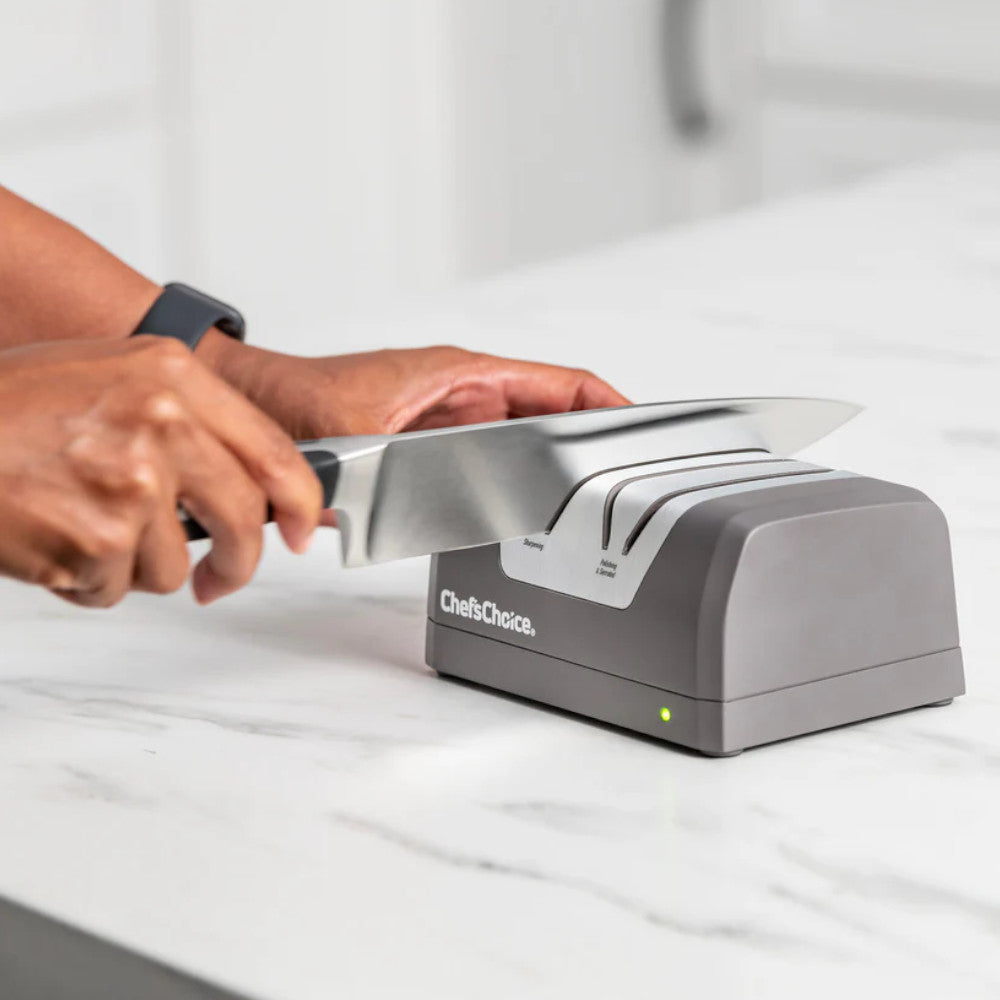 CHEF'S CHOICE SHC22BGY11 Rechargeable Electric Knife Sharpener