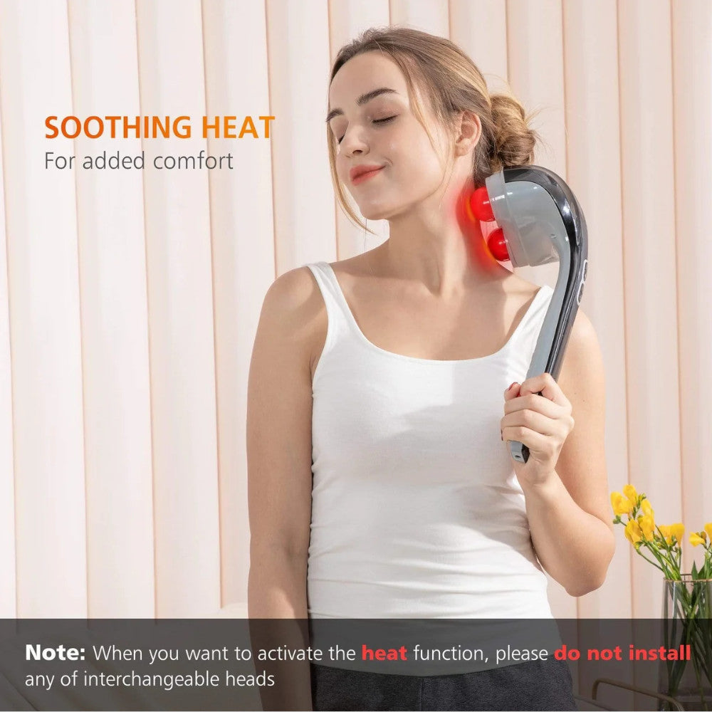 SNAILAX SL-498 Cordless Handheld Back Massager