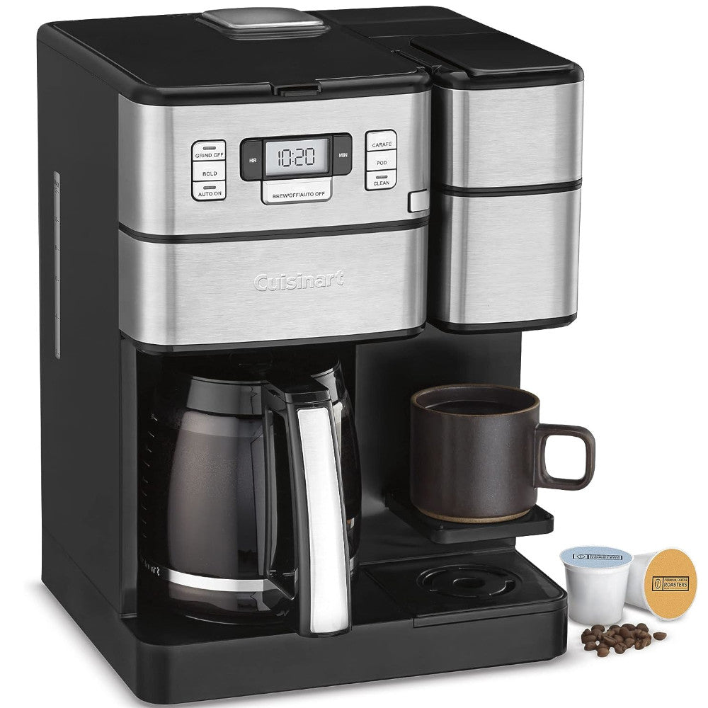CUISINART SS-GB1 Coffee Center Grind and Brew Plus - Grade A remis à neuf avec garantie Cuisinart
