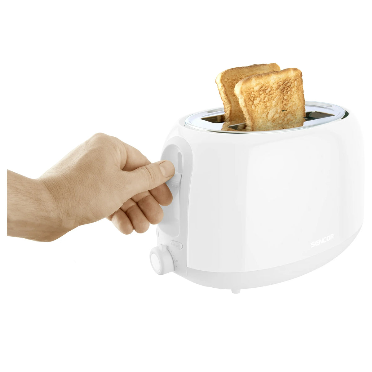 Sensor Toaster SENCOR STS2700WH 2-Slot Toaster in White – Home Essentials Outlet