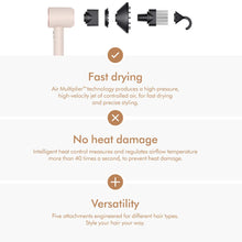 Load image into Gallery viewer, DYSON OFFICIAL OUTLET Supersonic Hair Dryer Ceramic Pink/Rose Gold - Refurbished with 1 year Dyson Warranty - (Excellent)
