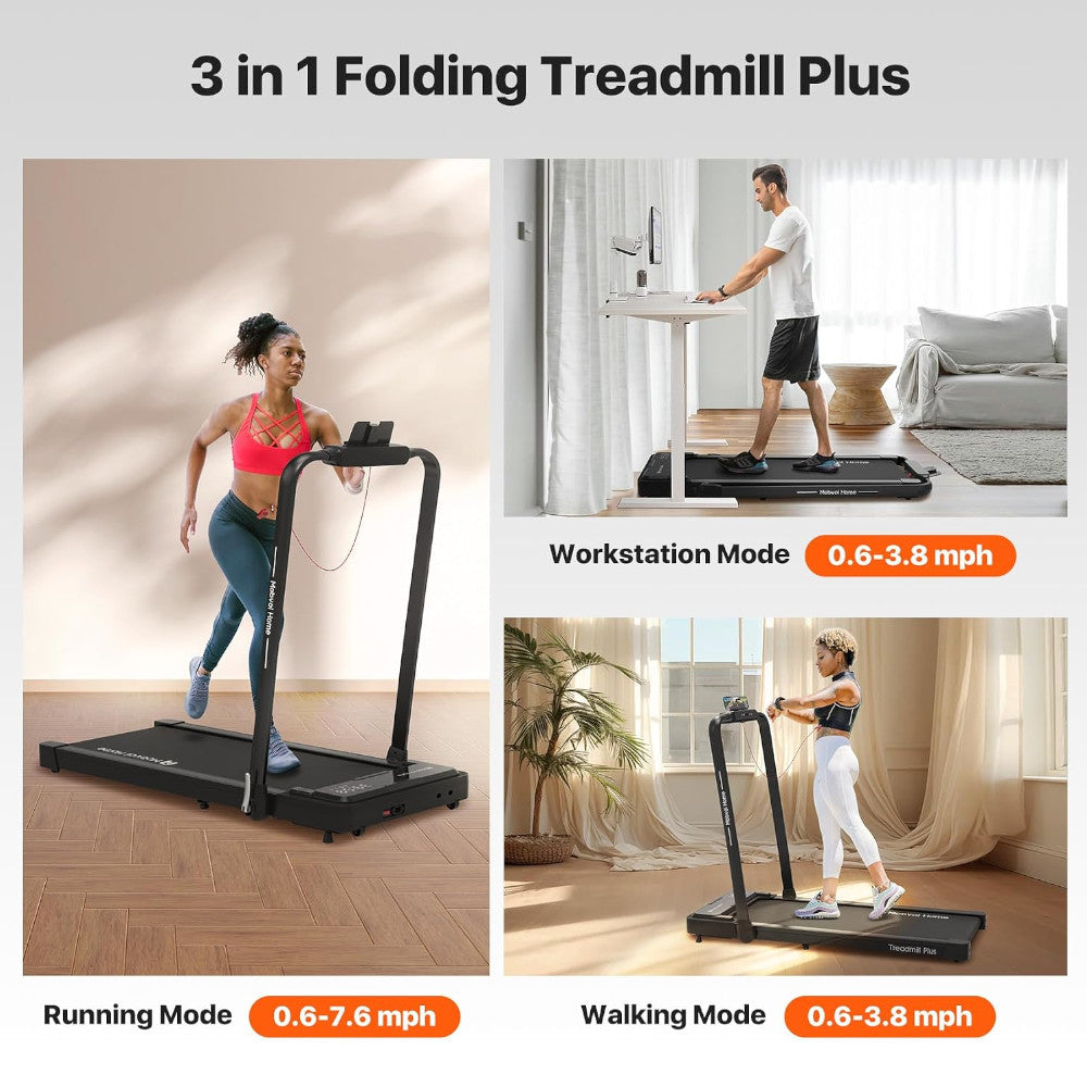 MOBVOI HOME T4225 Walking Pad Treadmill with Incline