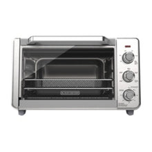 Charger l&#39;image dans la galerie, Four grille-pain à 6 tranches BLACK+DECKER Crisp &#39;N Bake™ Air Fry - Certifié en usine avec garantie complète - TO3405SSC
