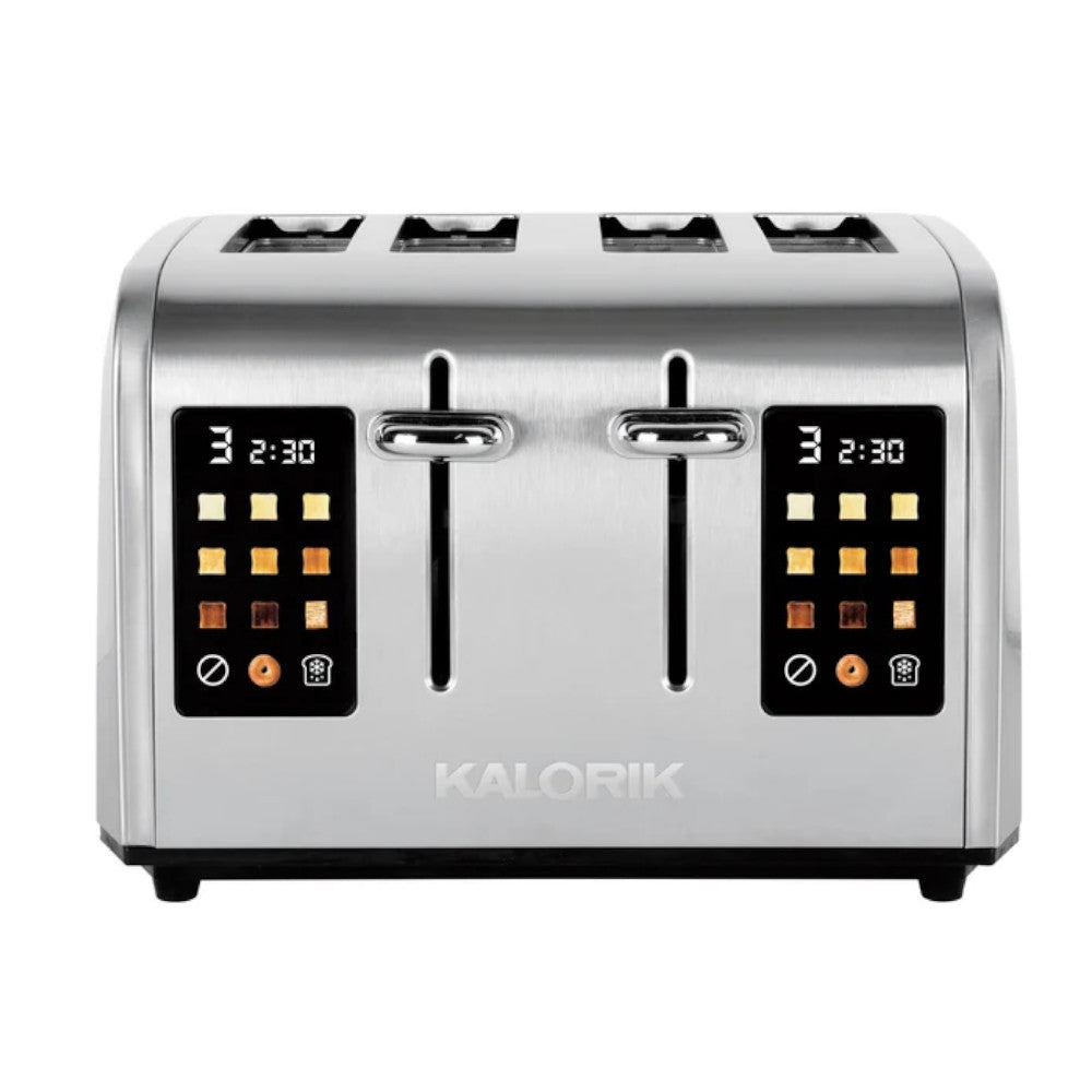 KALORIK TO50913SS 4 Slice Digital Toaster Stainless Steel