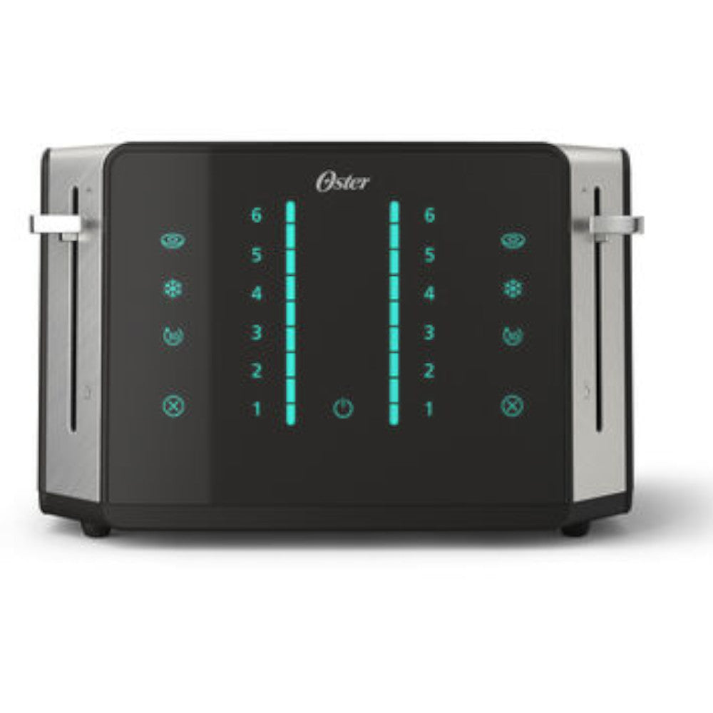 OSTER 4-Slice Touchscreen Toaster - Factory serviced with Home Essentials warranty - TSSTTRJBS
