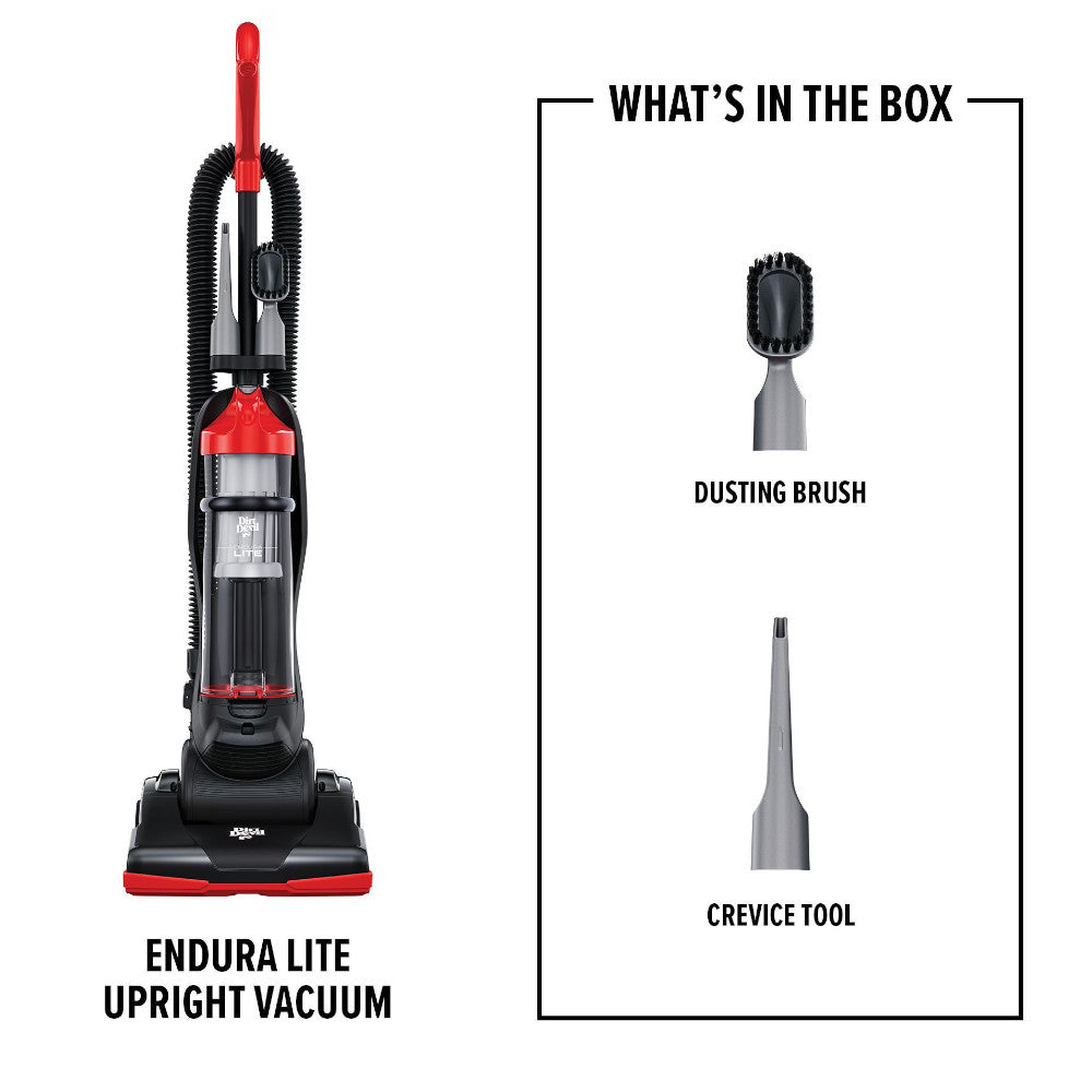 DIRT DEVIL UD20144VCD Endura Lite Corded Upright Vacuum - Factory serviced with Home Essential Warranty