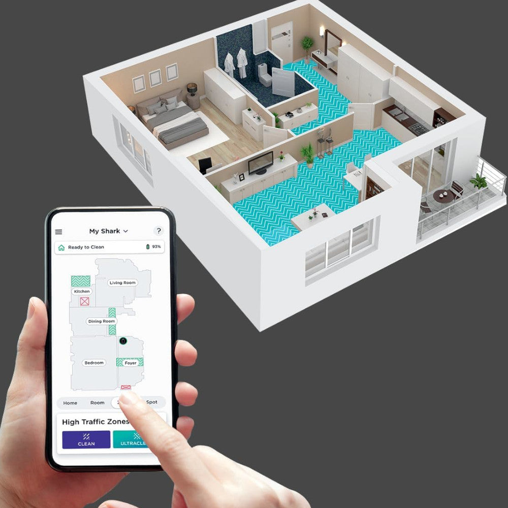 Aspirateur robot ultra-puissant SHARK UR2500SR AI - Entretien en usine avec garantie Home Essentials 