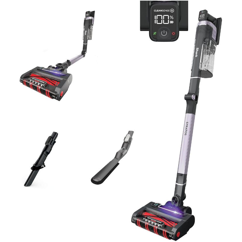 SHARK UZ865HCCO Shark Stratos Cordless Vacuum with Clean Sense IQ and Odour Neutralizer - Factory serviced with 90 day warranty