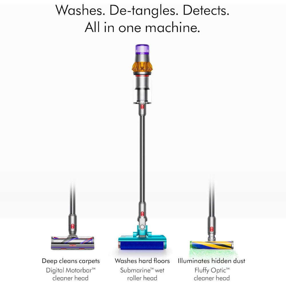 DYSON OFFICIAL OUTLET - Aspirateur sans fil V15 Detect Submarine - Reconditionné avec garantie Dyson d'un an (excellent)