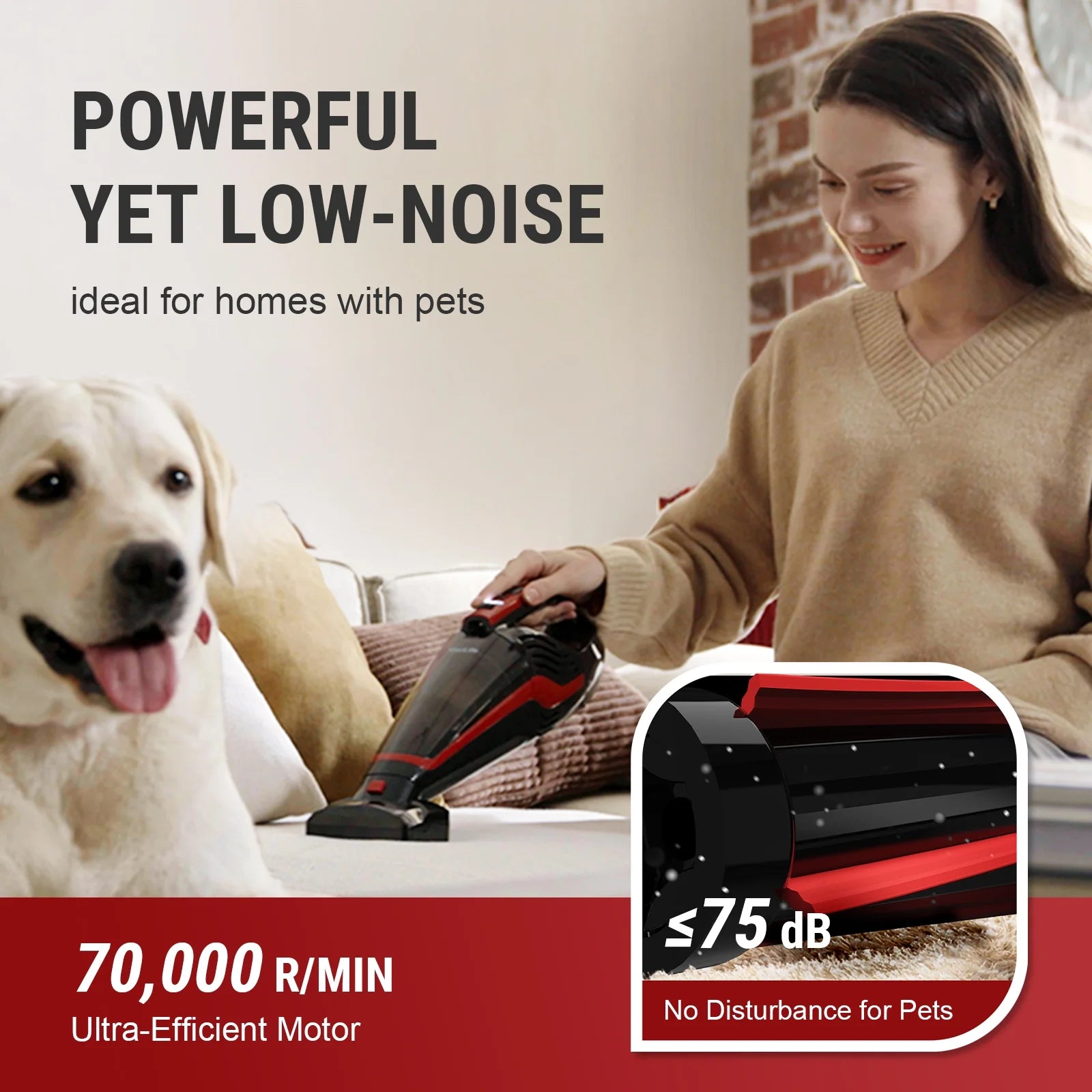 Aspirateur à main sans fil VacLife