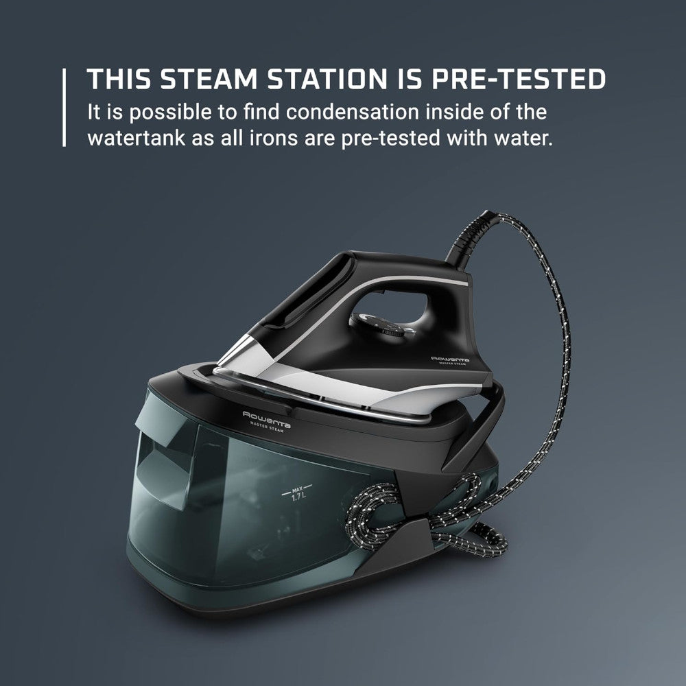 ROWENTA VR8332U1 Pro Master Steam Compact Steam Station - Blemished package with full warranty