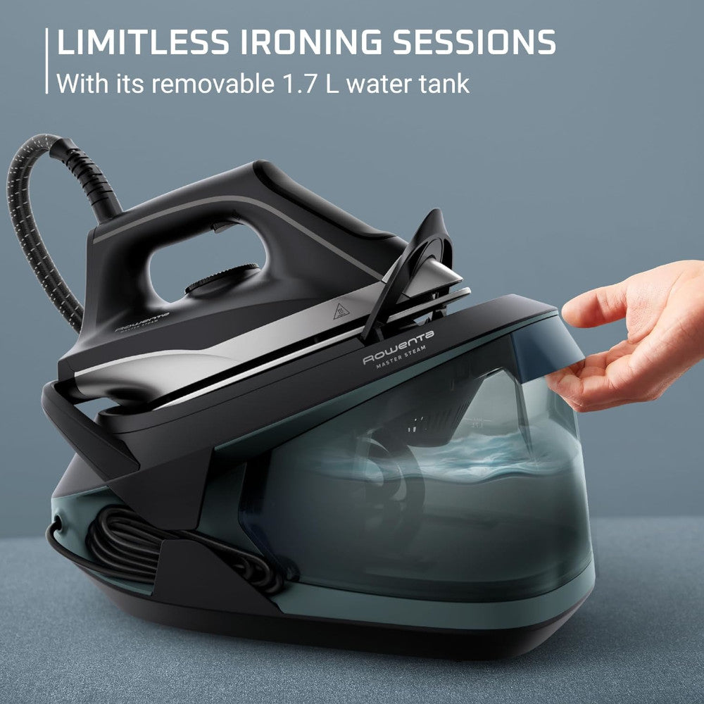 ROWENTA VR8332U1 Pro Master Steam Compact Steam Station - Blemished package with full warranty