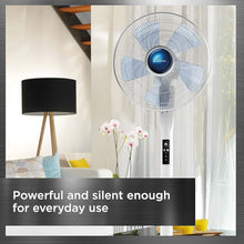 Load image into Gallery viewer, ROWENTA VU5870 Turbo Silence Extreme Stand Fan with Automatic Oscillation
