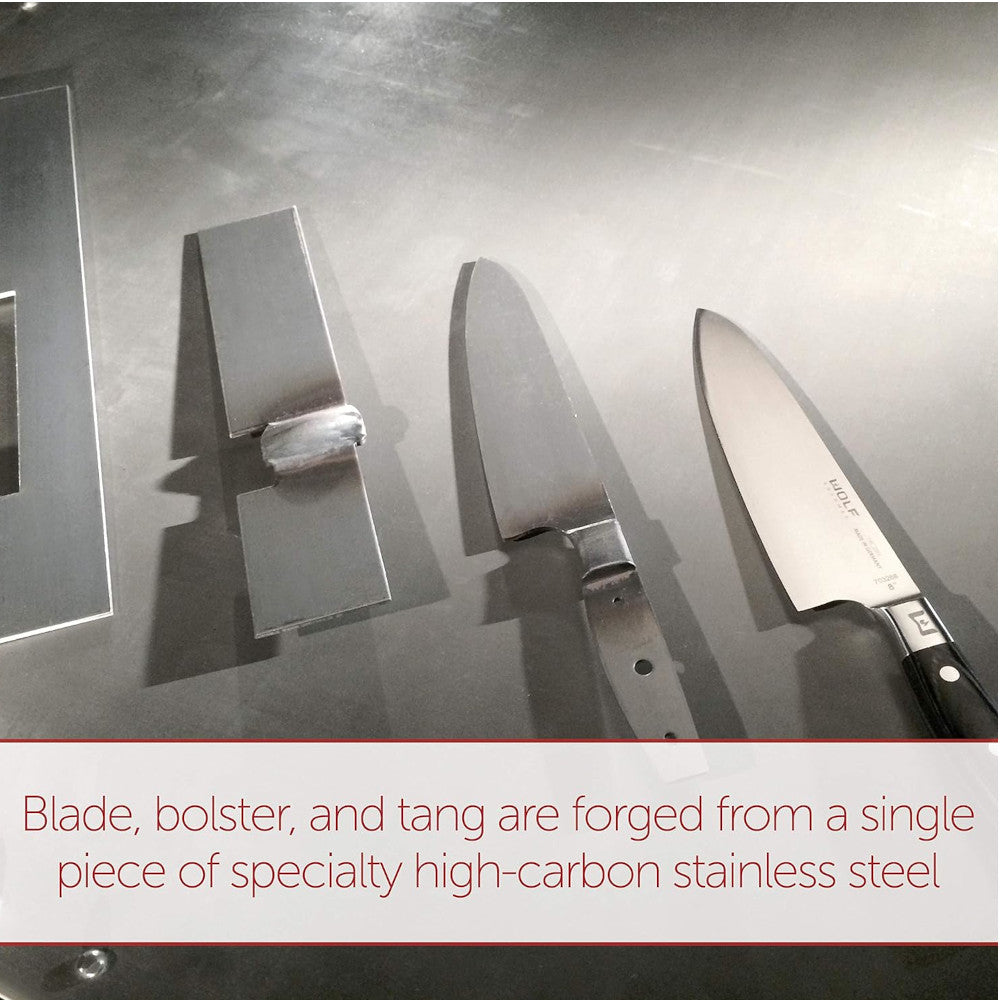 Wolf Gourmet WGCU100S Ensemble de 7 couteaux à couverts - Emballage imparfait avec garantie complète