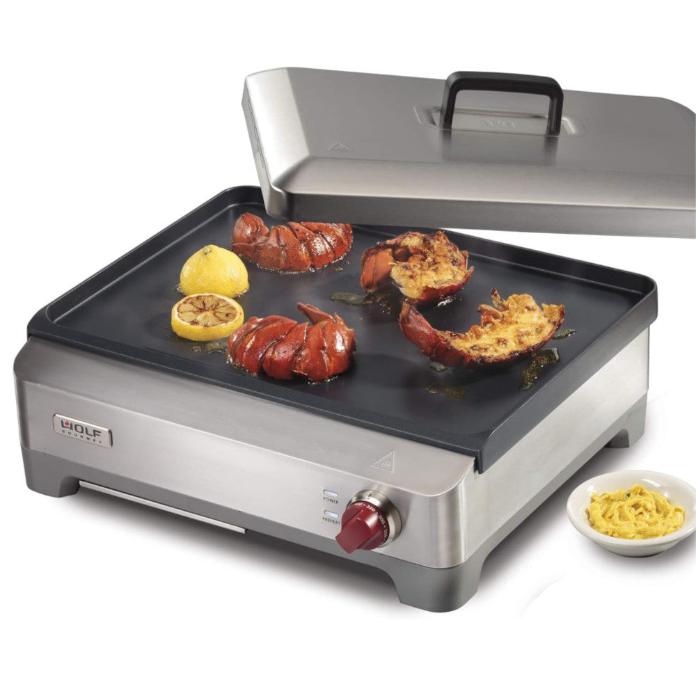 Plaque chauffante électrique de précision Wolf Gourmet WGGR100S - Remis à neuf avec la garantie Home Essentials