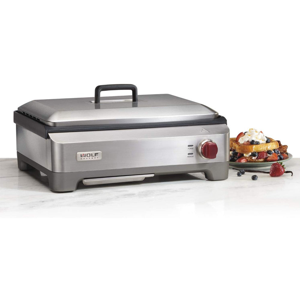 Plaque chauffante électrique de précision Wolf Gourmet WGGR100S - Remis à neuf avec la garantie Home Essentials