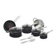 T-FAL H128SC74 Platinum Batterie de cuisine antiadhésive 12 pièces