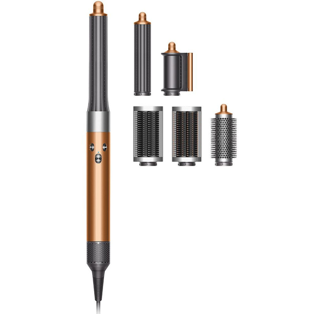 DYSON OFFICIAL OUTLET Airwrap Complete Long Barrel - Copper/Nickel - Dyson refurbished (Excellent) with 1 year warranty - HS05