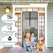 Porte moustiquaire magnétique