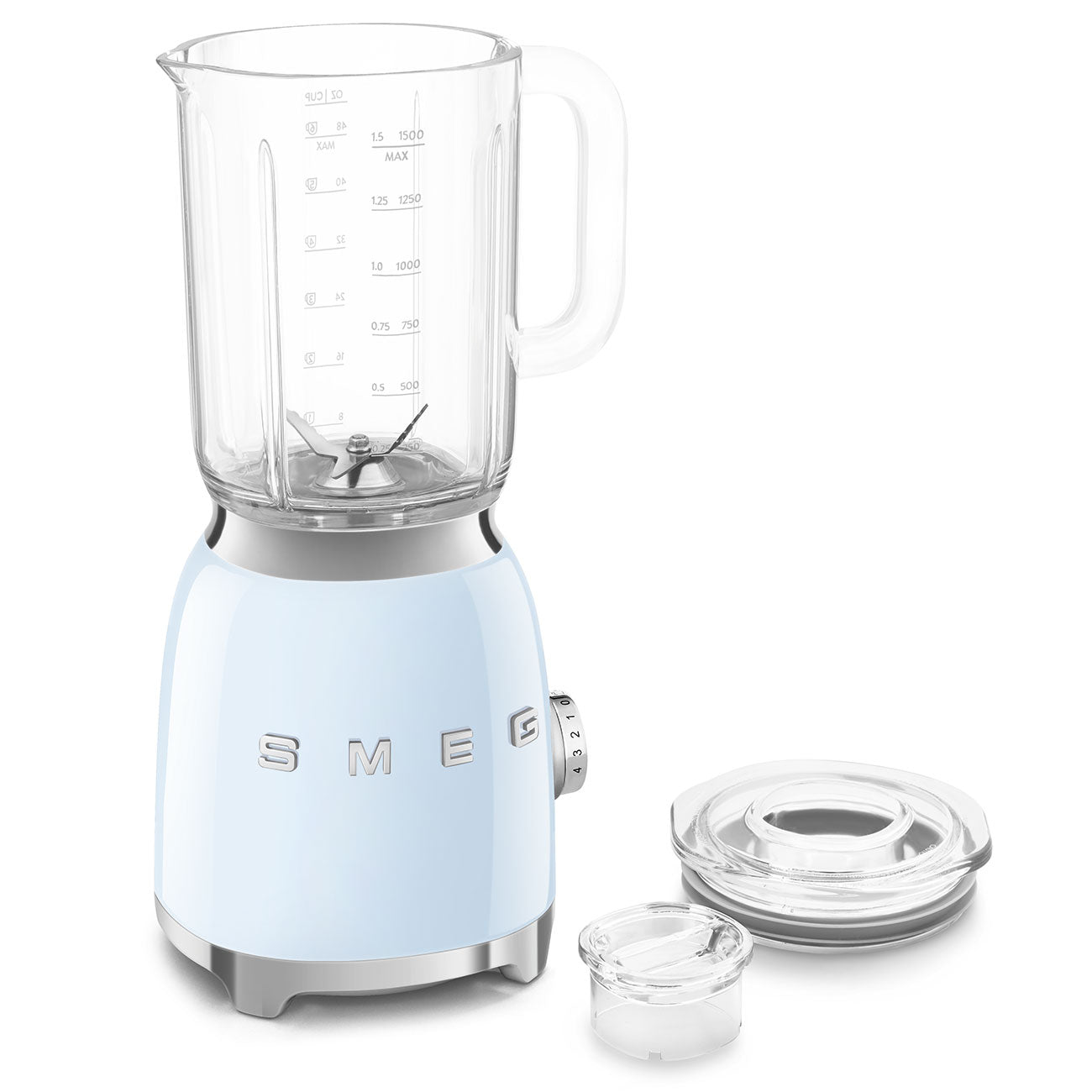 SMEG BLF03PBUS Retro Style Pastel Blue Blender Certified Open Box