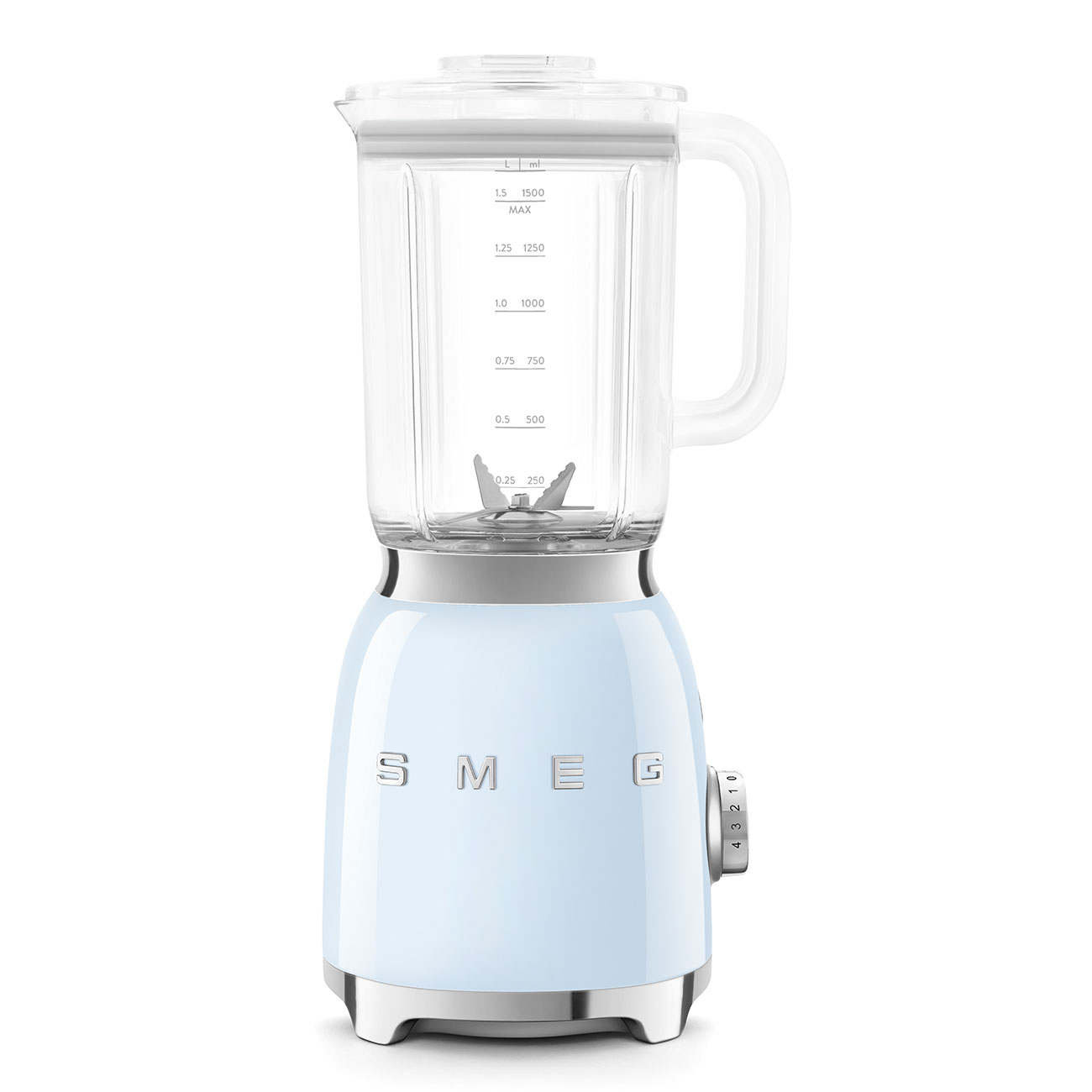 SMEG BLF03PBUS Retro Style Pastel Blue Blender Certified Open Box