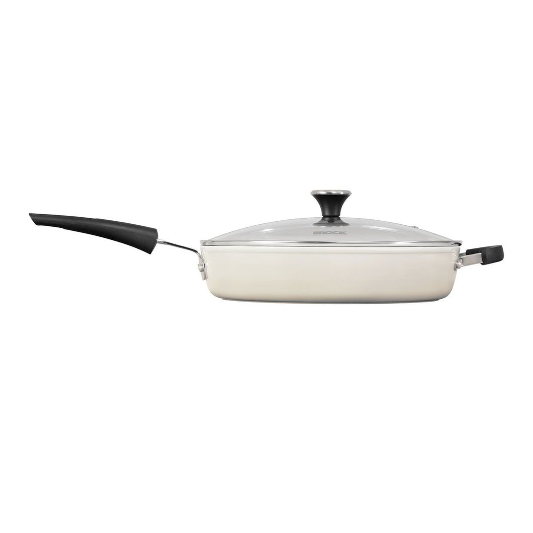 STARFRIT The Rock 32Cm Pan with Lid - 030366002WHIT