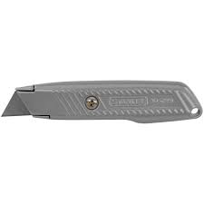 STANLEY Couteau utilitaire à lame fixe de 5-1/2 pouces - 10-299