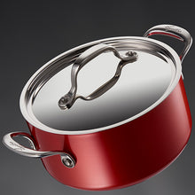 Load image into Gallery viewer, LAGOSTINA 10Pc Rosella Stainless Steel pot set - Blemished Package with Full Warranty - 11207600010
