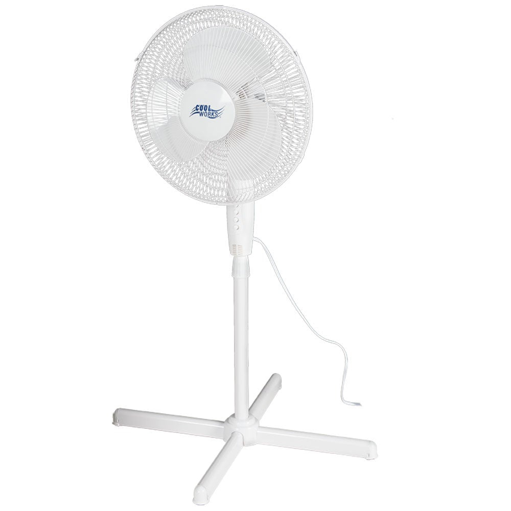 COOL WORKS 16 IN Stand Fan - CRSF-16BI