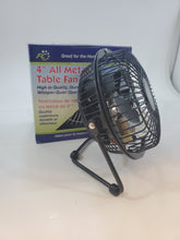 Load image into Gallery viewer, FC 4&quot; All Metal Table Fan - 4INACCDTB
